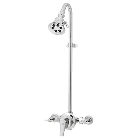 Speakman Sentinel Mark II 2.5 GPM Exposed Shower System with S-2254 Shower Head S-1495-2254